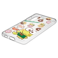 Case Galaxy S Sanrio Clear TPU meka Jelly Cover - Kerokerokeroppi kafa