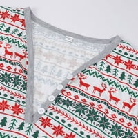 SPEM jesen zima sretan božićna odjeća porodica Božićno podudaranje setovi životinjski ženski organski