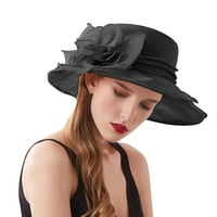 Sunčani šeširi za žene Ljetna haljina šešira široki list cvijet mladenka za tuširanje šešira sunčeva