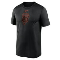 Muški Nike Black San Francisco Giants New Legend logotip majica