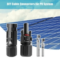 Kabelski konektori muški ženski solarni panel sa klijentima za grančicu Y Tip montažni montažni alat