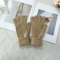 Žene Jesen i zimske ležerne prilike pune boje pletene tople rukavice