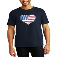 Ma croi muns organski pamuk američki grafički majica za neovisnost dana za neovisnost kratki rukav kratki