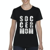 Arti - Ženska majica kratki rukav, do žena Veličina 3XL - Soccer Mama