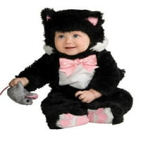Rubie's bebe inky crni kitty kostim kombinezon 18-mjeseci višebojne boje