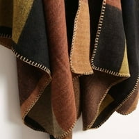 Floleo bavi šal ženskim šalnom omotač prednjih ogrtača prevelika zimska pokrivač obrtaibilni kardigan