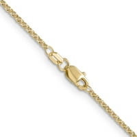 14k žuto zlato rolo jastog kopča privjesak za lanac ogrlica šarm fini nakit za žene poklone za nju