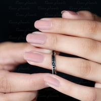 CT Black Ony Eternity prsten u kanalu za žene, 14k bijelo zlato, SAD 11.50