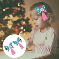 Frcolor par Novogodišnje platno za kosu za kosu za kosu dječji trake za glavu