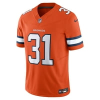 Muški Nike Justin Simmons Orange Denver Broncos Vapor f.u.S.e. Ograničeni dres