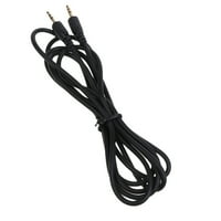 Crni pozlaćeni dizajn muški za muški električni audio kabelski kabelski kabel kabel za pametni telefon