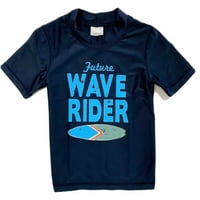 Top majica za košulju SWIM Sun Rash Guard 2t Blue UV zaštita 50+ morski pas NOVO