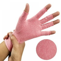 Jolly artritis rukavice za kompresiju ruke pola prsta ublažavaju karpalni tunel prozračan