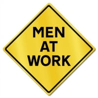 Prostor znače DHTR muškarce na poslu znaku opreza - u