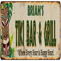 Brian's Tiki Bar & Grill Metal Decor 106180040057