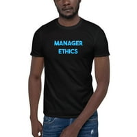 2xl Blue Manager Ettics kratkih rukava pamučna majica od nedefiniranih poklona