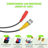 -Geek 65ft prediftino sigurnosni kabel, pouzdan kvalitetan žica protiv blijedenja, otporna na vremenske