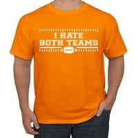 Divlji Bobby, mrzim oba timova sportske grafičke majice, narandžaste, velike