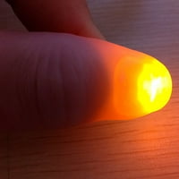 Igračke za bebe LED ploče za prstenje za prstenje sjaja Finger bljesak izbliza