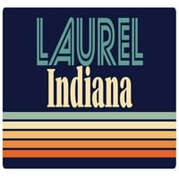 Laurel Indiana frižider magnet retro dizajn