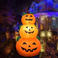 Napunjeni vanjski dvorište - FT bundeva Halloween puhanje na dvorištu ugrađenim sa ugrađenim LED za
