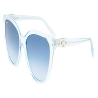 Sunčane naočale Ferragamo SF S Blue Transparent