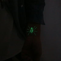 Sjaj u tamnim naljepnicama za Halloween Svjetlosne zidne naljepnice bundeve lubanje Spider Privremene