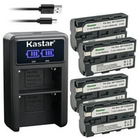 Kastar NP-F baterija i LED USB punjač Kompatibilan sa Sony CCD-TRV DSC-D CRX10U CVX-V18NS CVX-V18NSP