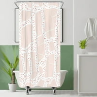Odštampana tkanina za zavjese za tuširanje šarene kupatilo, različiti stilovi