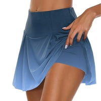 Ženske ljetne suknje za tenisenje Atletska rastezljiva kratka joga lažna dvostruka šorc