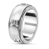 Trgovina LC Ženska srebrna prstena Leptir Veličina poklona