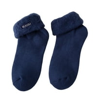 Jygee Termalne čarape zadebljane zadebljane toplove drame čarape za posade Udobnu meku izdržljivu plišanu