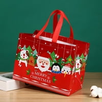 Božićne torbe s ručkama bagmultifunkcionalne božićne torbe za poklone zamotavanje kupovine potrepštine
