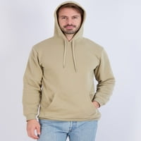 Stvarni osnovni paket: Muška runa pulover duhovica - džepovi dugih rukava s kapuljačom