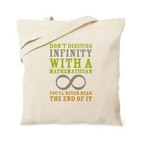 Cafepress - Infinity Math Tote torba - prirodna platna torba, Torba za kupovinu tkanine