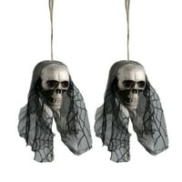 Halloween zastrašujući lubanje viseći ukrasi Ghost skeleton Prop zidni ukrasi