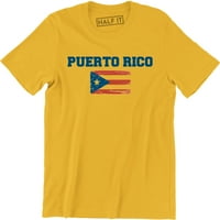 PUERTO RICO zastava - PR zastava nevolje Boricua Puerto Ričan muška majica