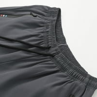 Ploknplq muške kratke hlače koje vode sportske džepove Colore labave casual hlače Čvrsti kratke hlače