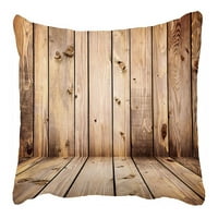 Brown drveni daska jastučni jastučni jastučni poklopac jastuk za zaštitu dvije strane za kauč