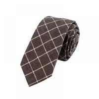 Muške kravate pamučne plaćene kravljene neveće formalno poslovno odijelo kravate poklone