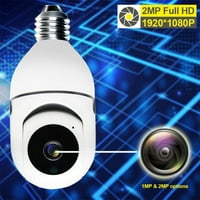 Pan Tilt Security Svjetlosni fotoaparat Full HD 1080p bežični Wi-Fi fotoaparat Početna Nadzor CCTV kamere