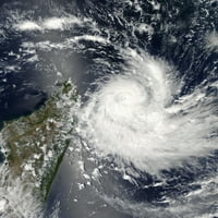 31. decembra, - Tropska ciklona Bejisa off Madagaskar Poster Print
