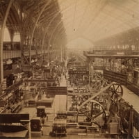Galerija strojeva, izložba Pariza, print plakata