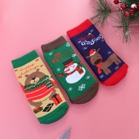 Čarape Božićne Xmas Dječje čarape Sock BABY POD TODDLER ODMOR Anti nejasna topla zimska pamučna svečana