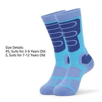 Pair Kids Vune pješačke čarape Topla debela termalna zimska čizma ugodne radne meke čarape za hladno