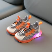 HUNPTA Kids tenisice Djeca djeca dječje djevojke LED svijetlo svjetlosne tekuće sportske cipele mrežaste