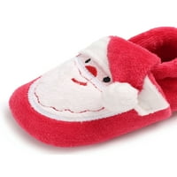Novorođene tople cipele božićne čizme plišani obloženi paperi za plijesni dojenčad udobne snježne papuče