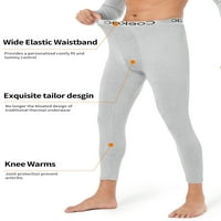 Nosite termički donji rublje za muškarce duge johns ultra mekani gornji i donji bazni setovi