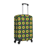 Zaštitnik poklopca za prtljagu, retro cvjetni dekor uzorak koferi za prtljag, x-velike veličine