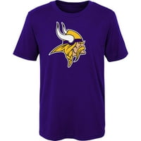 Predškolska ljubičasta Minnesota Vikings Primarni logo Majica